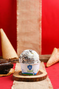 Vanilla Caramel Brownie Scoop