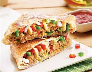 Crispy Spicy Paneer Wrap 
