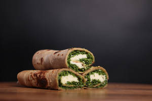 4m Desi Green Cheese Wrap Rolls