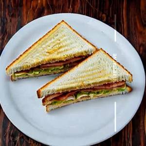 Chicken Ham Salami Cheese Sandwich