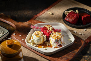 Red Velvet Brownie Fudge