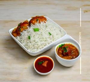 Chicken Manchurian Rice