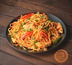 Chicken schezwan noodles