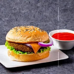Crispy Veg Cheese Burger