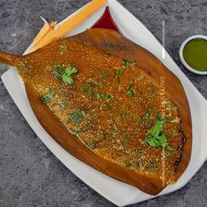 Barbeque Cheesy Garlic Pomfret