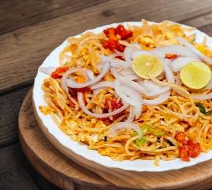 Double Egg Chicken Noodles