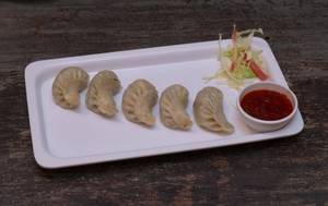 Veg Steamed Momos(10pcs)