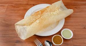 Cheese plain dosa