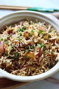 Shangai mushroom fried rice                     