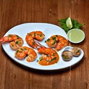Prawns Butter Lemon Sauce