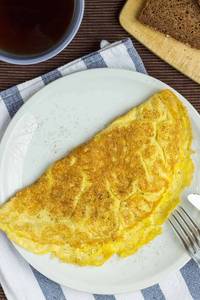 Plain omelette [2 eggs]