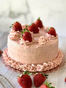 Strawberry cake