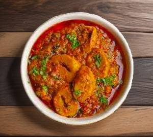 Achari chaap gravy