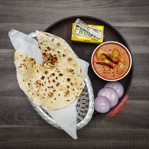 2 Butter Naan + Aloo Dum + Frooti [125 ml]