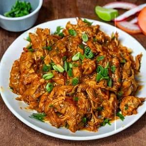 Shredded Chicken In Hot Garlic Sauce