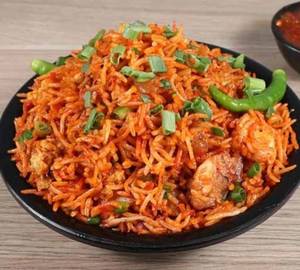 Schezwan Mushroom Fried Rice