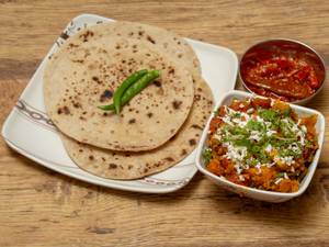 Butter Roti With Mix Veg