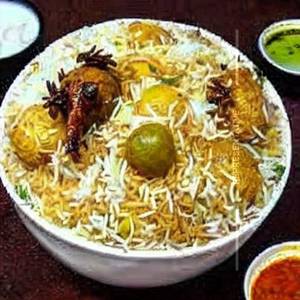 Fresh Rawas Biryani.