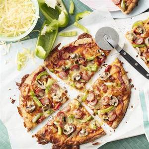 7" Regular Cheese Mushroom Pizza