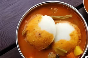 Sambar Idly(4 Pcs)