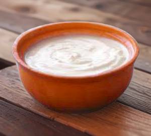 Plain curd