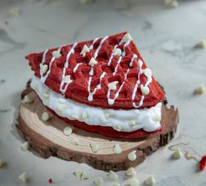 Red Velvet  Waffle