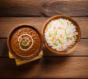 Veg Pulao & Dal Makhani(Salad,Raita & Pickle)