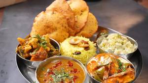 Panjabi Thali Veg