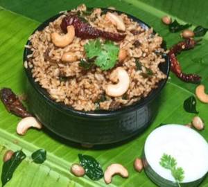 Dry fruits puliyogre rice