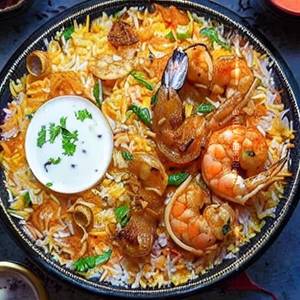 Prawns Pot Biryani
