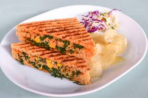 Spinach Corn Sandwich