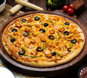 Cheese Mac Veg Pizza