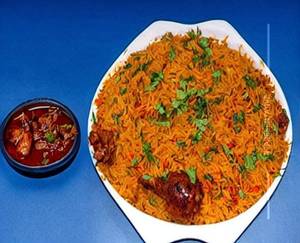 Chicken Schezwan Combination Rice