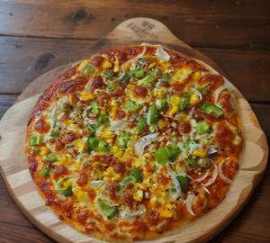 Cheesy Veg Overloaded Pizza [8 Inches]