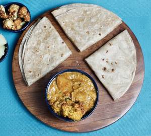 Aloo Gobi & 3 Roti Combo