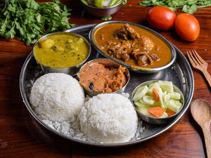 Mutton Thali
