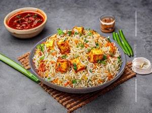 Paneer Burnt Chilli Garlic Rice
