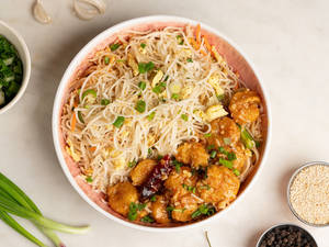 Sesame Prawns With Egg Noodles