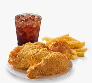 2Pc Chicken + F Fries + Drink + Mayo