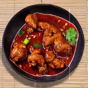 Chicken In Hotbean Sauce