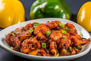 Chilly Prawns