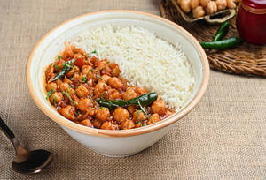 Chole Chawal Bowl