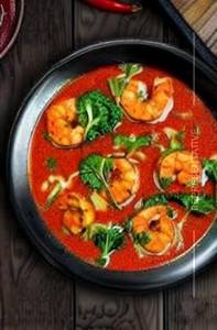 Prawns Red Thai Curry