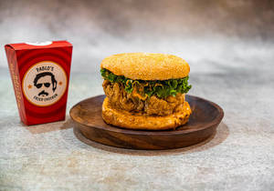 Tandoori Cartel Crunch Burger
