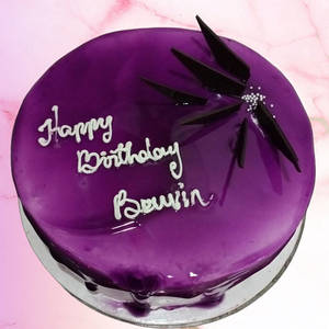 Blueberry Cake (eggless)