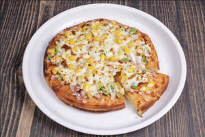 Sweet corn pizza