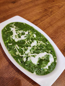 Jain Palak Paneer