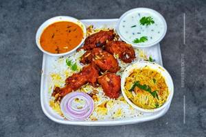 Chicken wings biryani