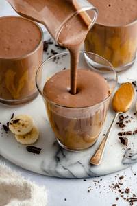 Energy chocolate shake