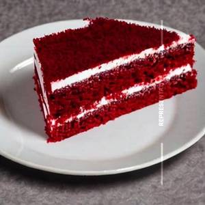 Red Velvet Cream Slice